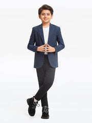 Boy's Navy Blazer - EBTB23-4506