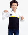 Boy's White & Black Hoodie - EBTH23-004