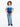 Boy's White & Blue Polo Shirt - EBTPS23-029