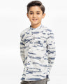 Boy's White & Blue Shirt - EBTS23-27509