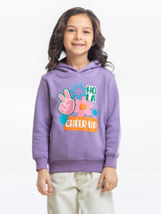 Girl's Light Purple Hoodie - EGTH23-004