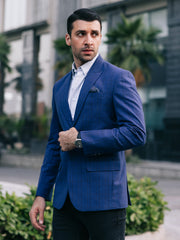 Men's Blue Blazer - EMTB22-6824
