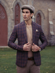 Men's Brown Blazer - EMTB22-6825