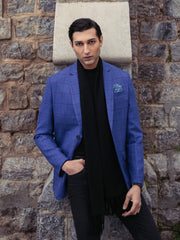 Men's Royal Blue Blazer - EMTB22-6826