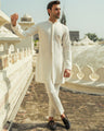 Men's Off White Kurta Pajama - EMTSC23-109