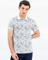 Men's White Polo Shirt - EMTPS23-027