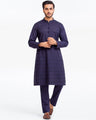 Men's Fawn Kurta Pajama - EMTSC23-090