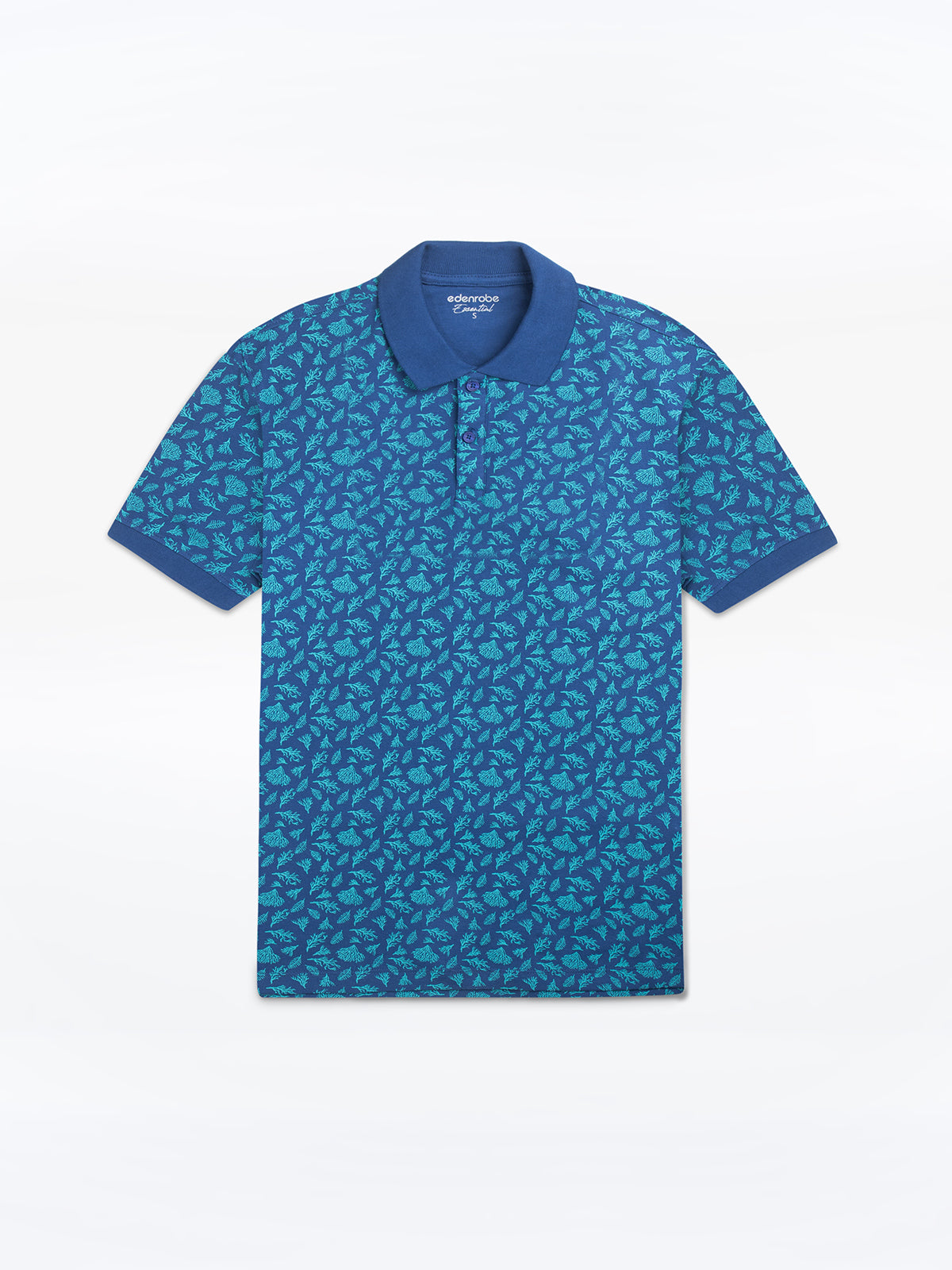 Men's Blue Polo Shirt - EMTPS24-040