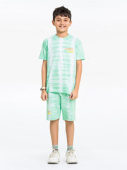 Boy's Light Green Co Ord Set - EBTCS24-001