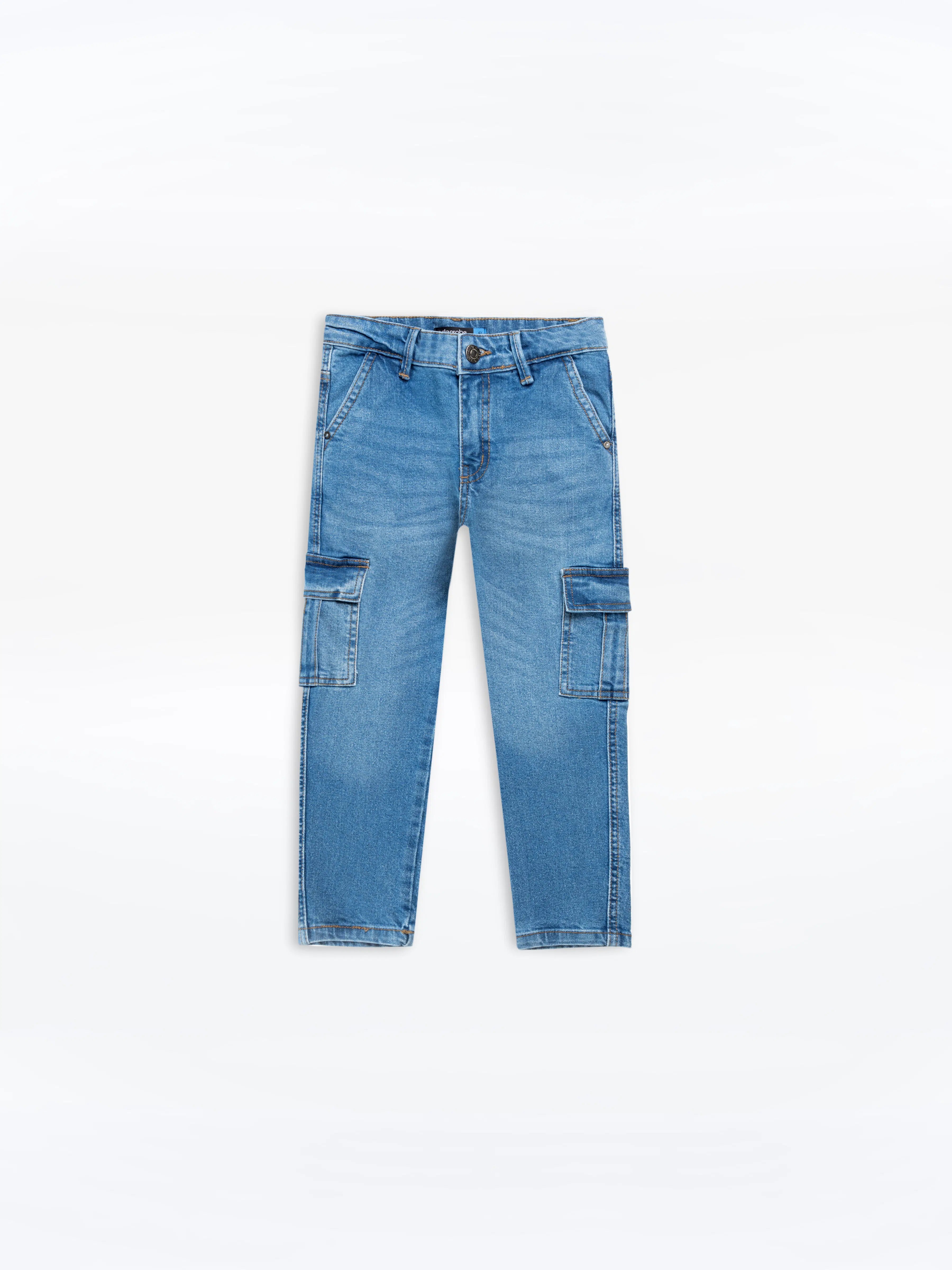 Boy's Denim Blue Pant - EBBDP24-023