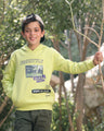 Boy's Lime Green Hoodie - EBTH23-003