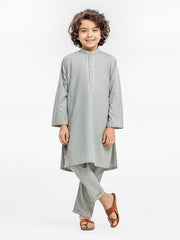 Boy's Grey Kurta Pajama - EBTKP24-004