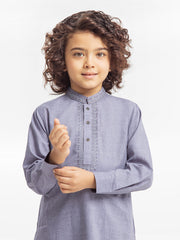 Boy's Light Purple Kurta Shalwar - EBTKS24-3915