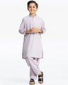 Boy's Light Purple Kurta Shalwar - EBTKS24-3956