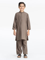 Boy's Coffee Kurta Shalwar - EBTKS24-3968
