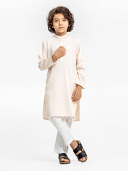 Boy's Peach Kurta - EBTK24-3963