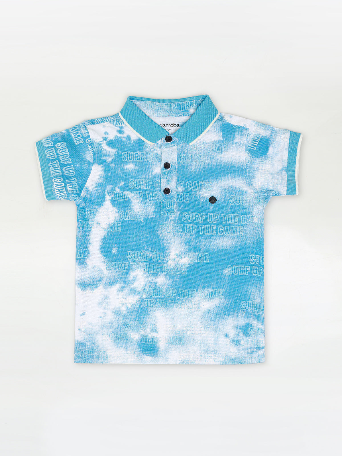 Boy's Sky Blue Polo Shirt - EBTPS24-004
