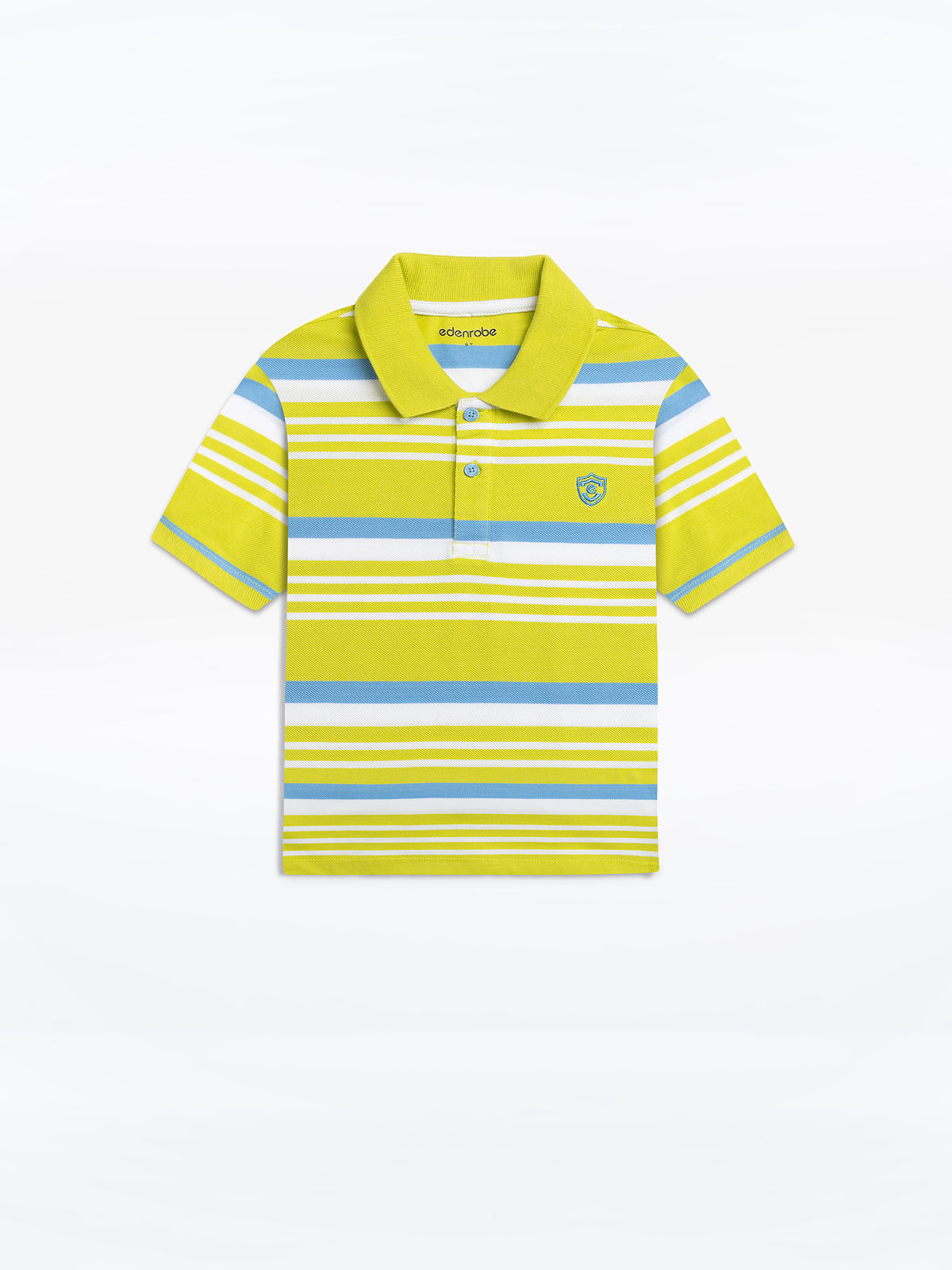 Boy's Neon Green Polo Shirt - EBTPS24-012