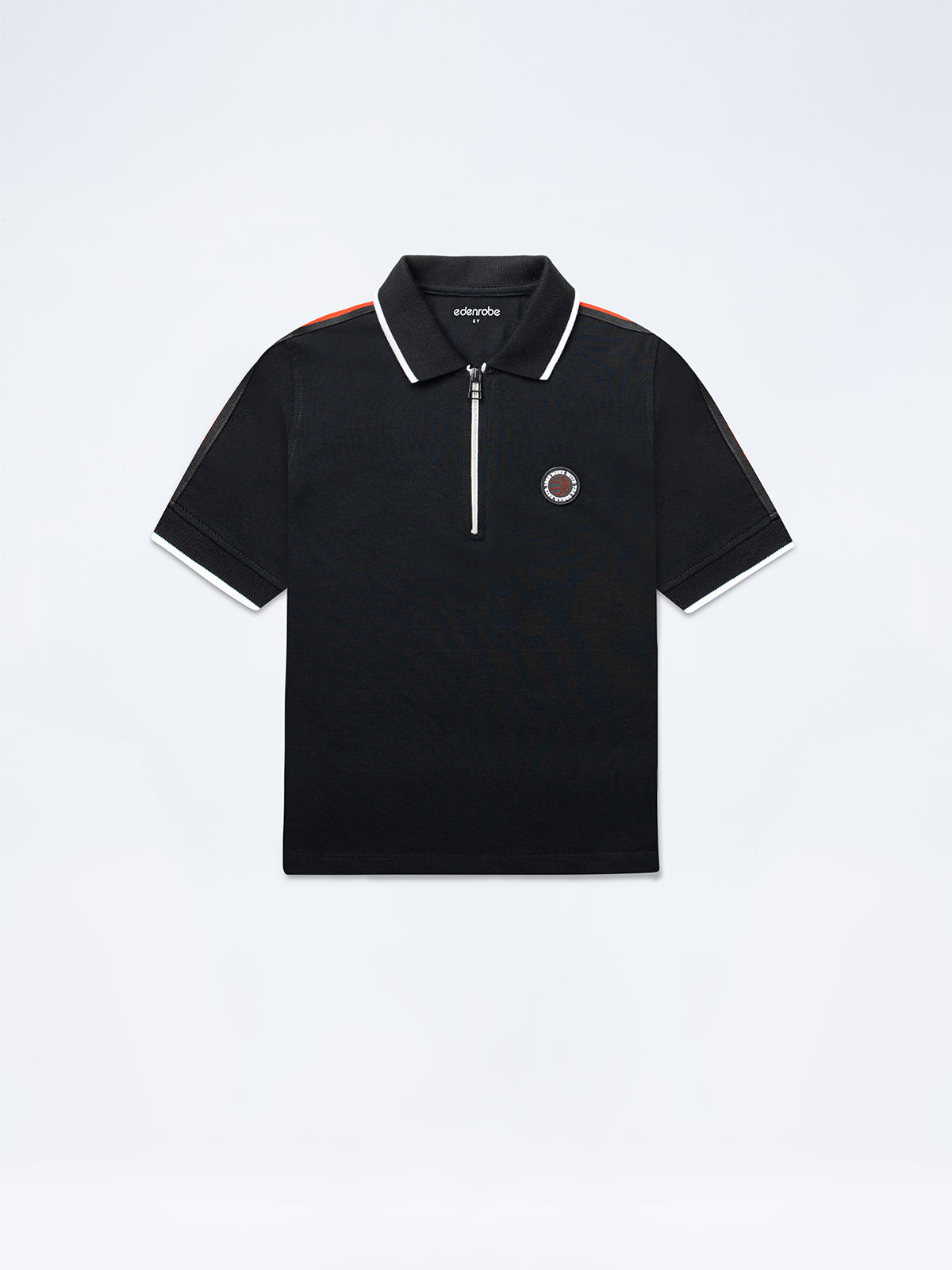 Boy's Black Polo Shirt - EBTPS24-022