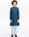 Boy's Blue Sherwani - EBTS5-34024