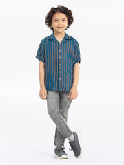 Boy's Teal Shirt - EBTS24-27538