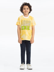 Boy's Yellow T-Shirt - EBTTS24-011