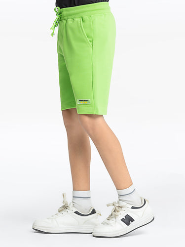 Boy's Neon Green Shorts - EBBSK24-002