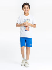 Boy's Royal Blue Shorts - EBBSK24-004