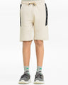 Boy's Beige Shorts - -EBBSK24-011