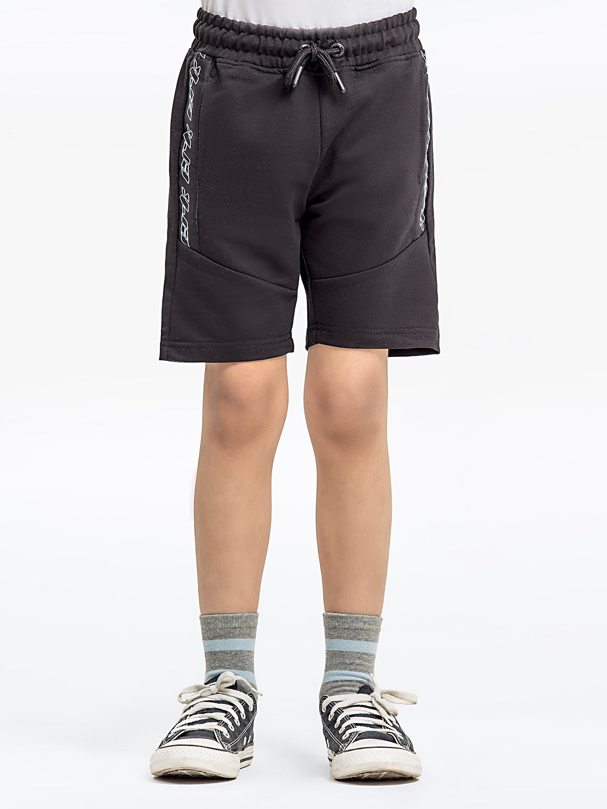 Boy's Black Shorts - EBBSK24-012