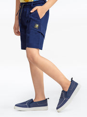 Boy's Dark Blue Shorts - EBBSW23-005
