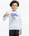 Boy's White Sweatshirt - EBTSS24-010