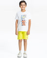 Boy's White T-Shirt - EBTTS24-018