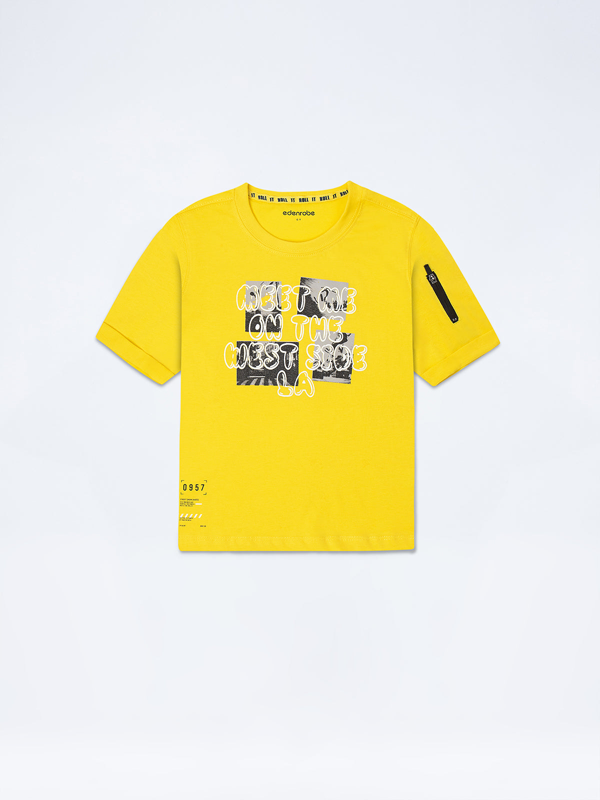 Boy's Yellow T-Shirt - EBTTS24-031