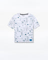 Boy's White T-Shirt - EBTTS24-055