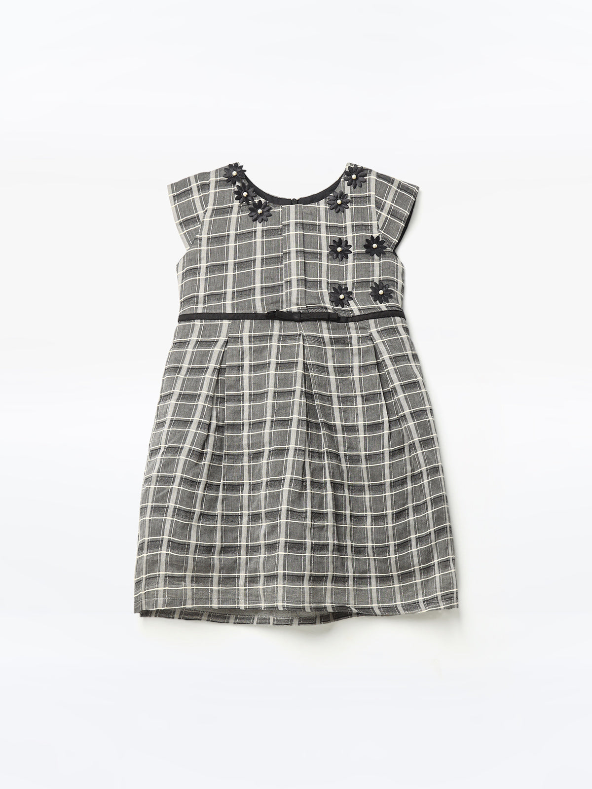 Girl's Grey Frock - EGTF24S-200059