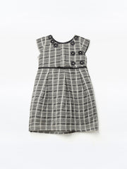 Girl's Grey Frock - EGTF24S-200059