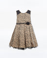 Girl's Beige Frock - EGTF24S-200065