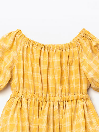 Girl's Yellow Frock - EGTF24S-200068
