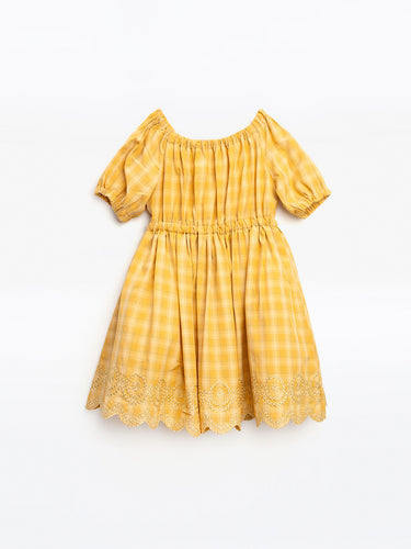 Girl's Yellow Frock - EGTF24S-200068