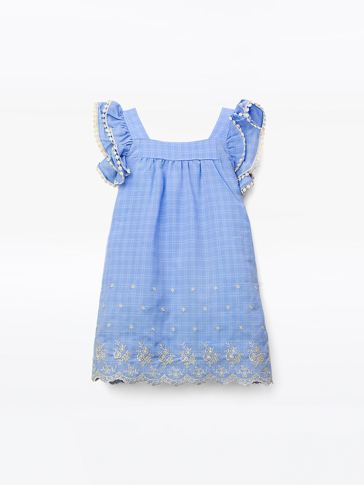 Girl's Blue Frock - EGTF24S-200069