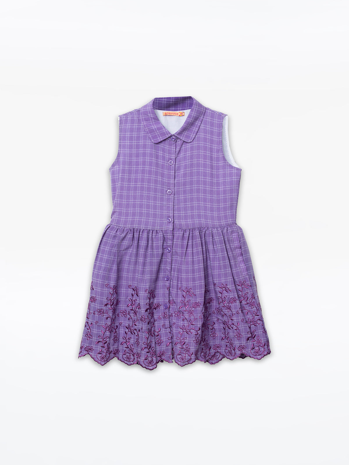 Girl's Purple Frock - EGTF24S-200070