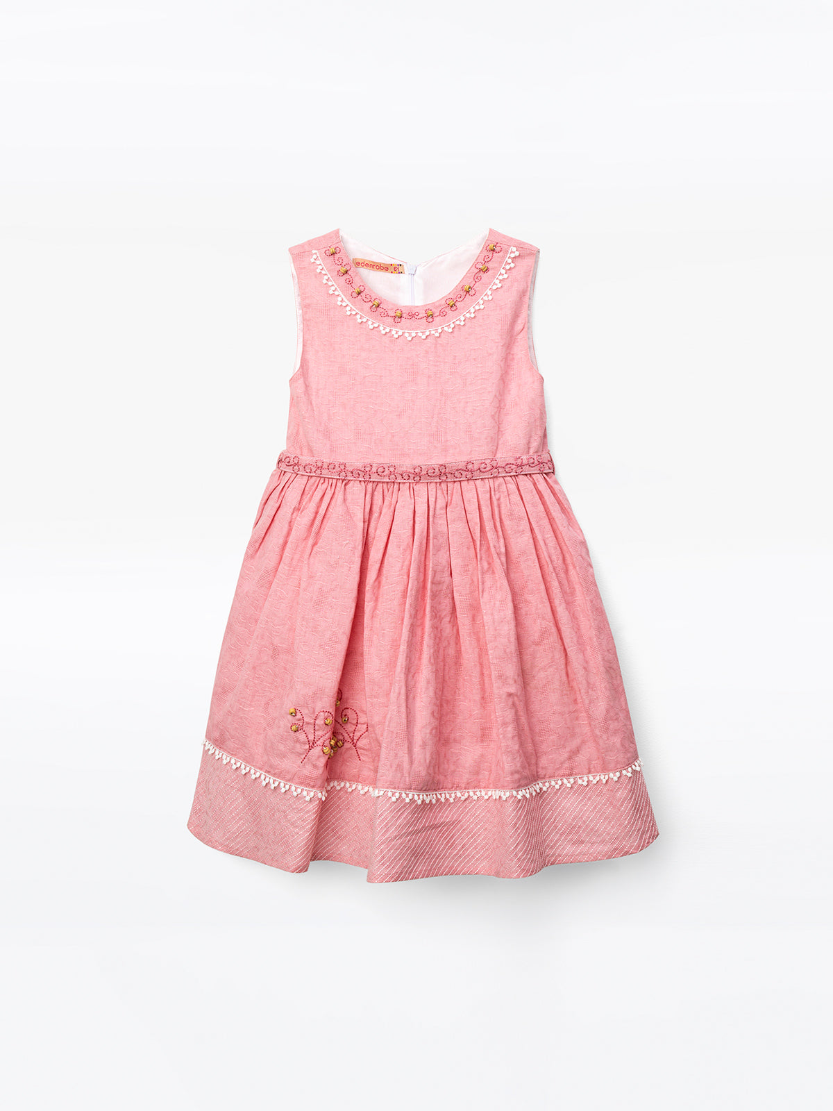 Girl's Pink Frock - EGTF24S-200074