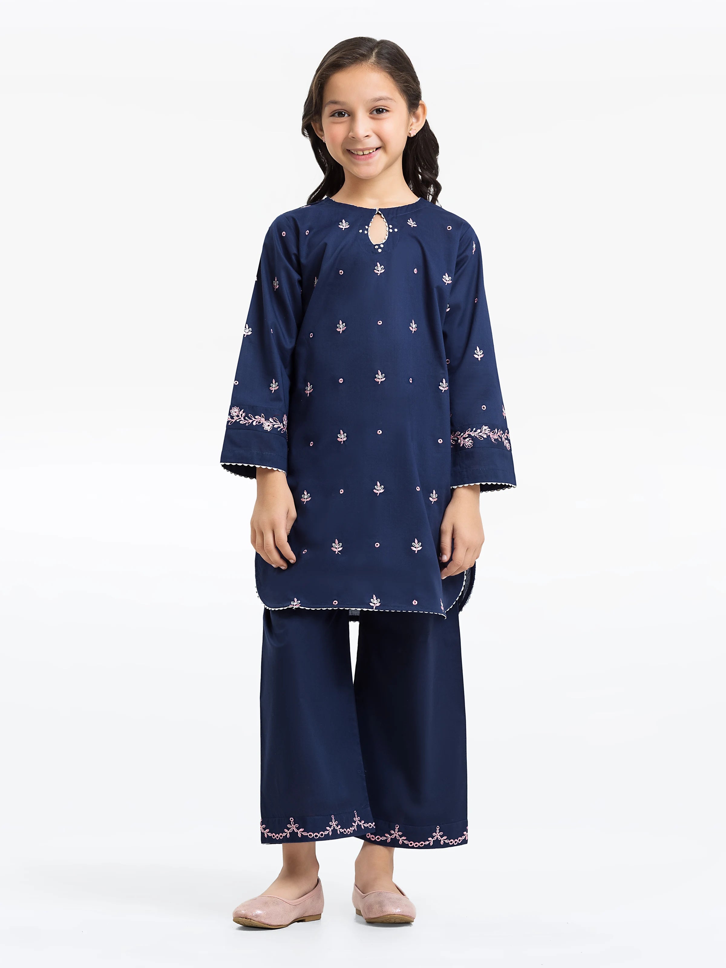 Girl's Navy Blue Pret - EGTKE24-70760ST