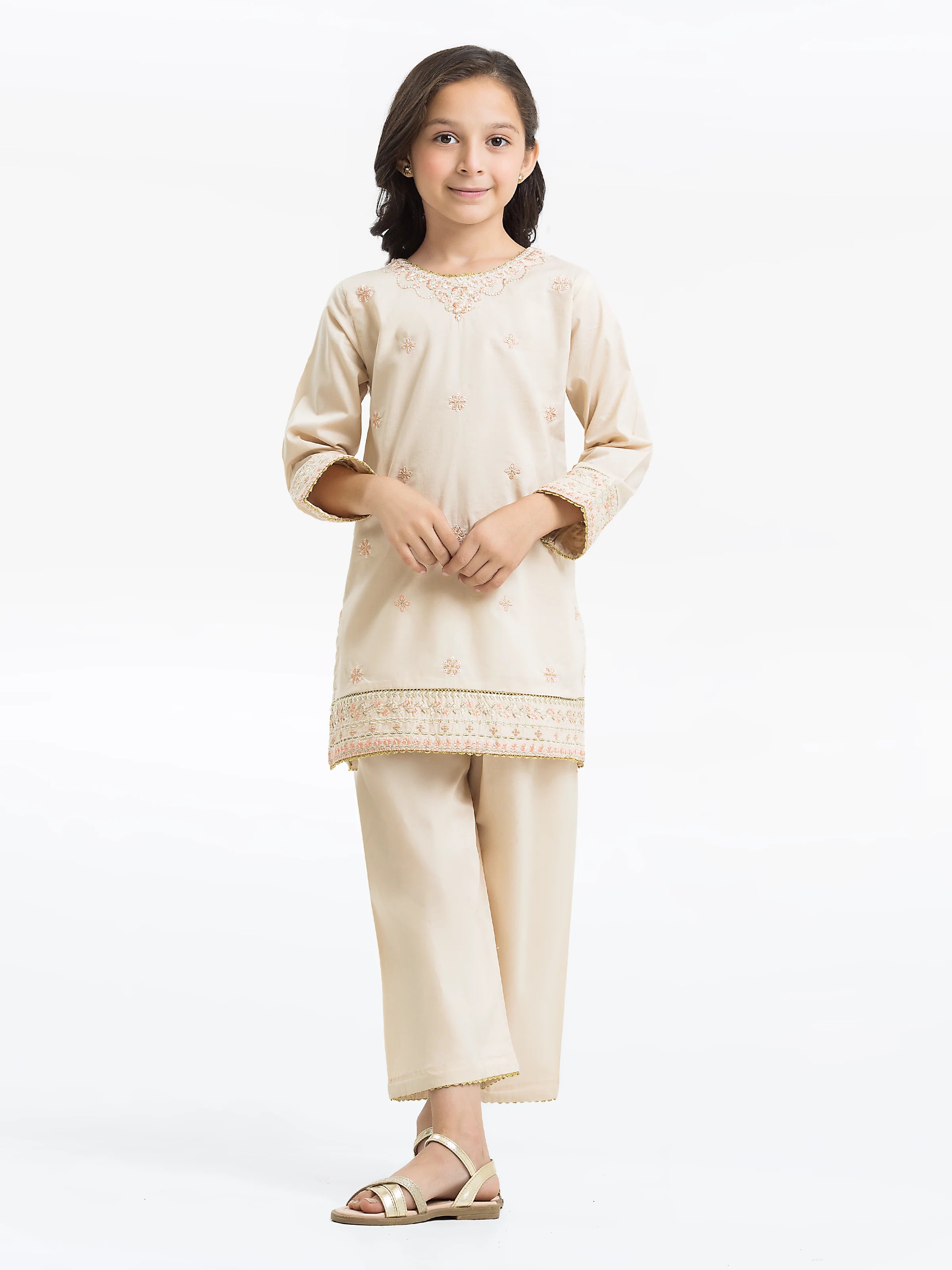 Girl's Beige Pret - EGTKE24-70770ST