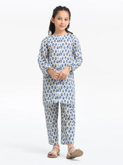 Girl's Khaddar Co-ord Set - EGTKP24-70910ST