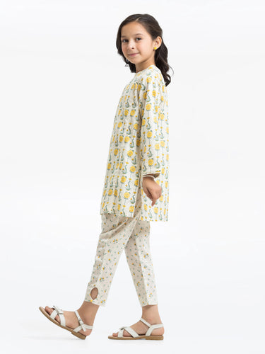 Girl's Cream Multi Pret - EGTKP24-70912ST