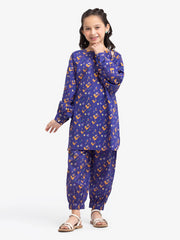 Girl's Lawn Co-ord Set - EGTKP24-70949ST