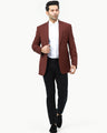 Men's Maroon Blazer - EMTB22-6809