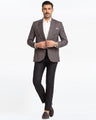 Men's Dark Grey Blazer - EMTB22-6817